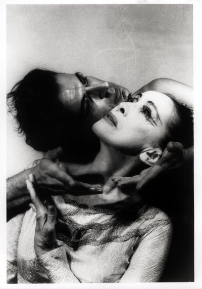 Martha Graham (1894-1991) en Bertram Ross (1920-2003) in 