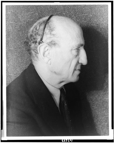 Portrait of Leo Stein (1872-1947) door Carl Van Vechten