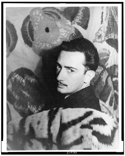 Portret van Salvador Dali door Carl Van Vechten