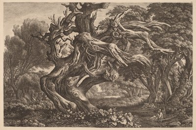 Een Dode Eik door Carl Wilhelm Kolbe