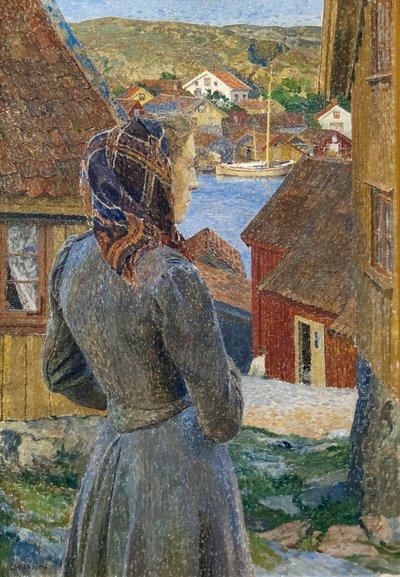 Avond, Bohuslan door Carl Wilhelm Wilhelmson