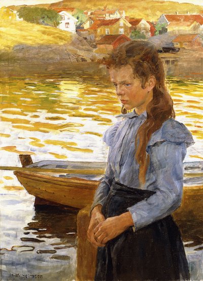 Reflecties van de zomer door Carl Wilhelm Wilhelmson