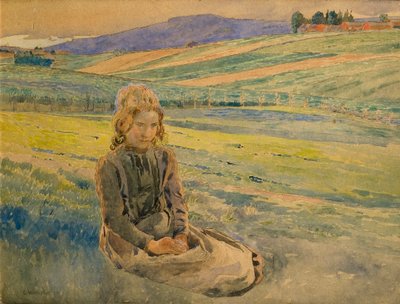 Zomeravond door Carl Wilhelm Wilhelmson