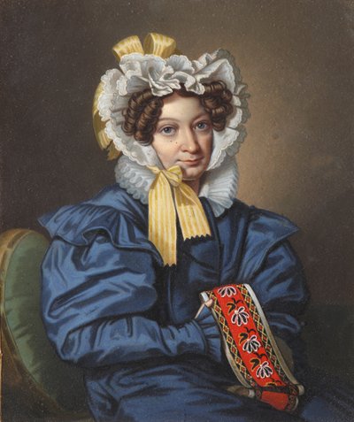 Portret van Gravin A.M. Golitsyna door Carl von Hampeln