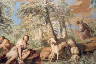 De rust van Diana door Carle van Loo