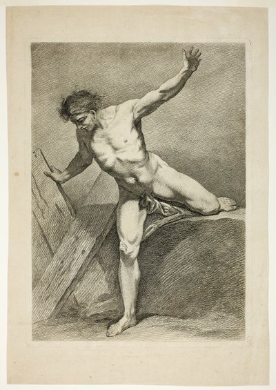 Figuur, uit Six Figures Académiques door Carle van Loo