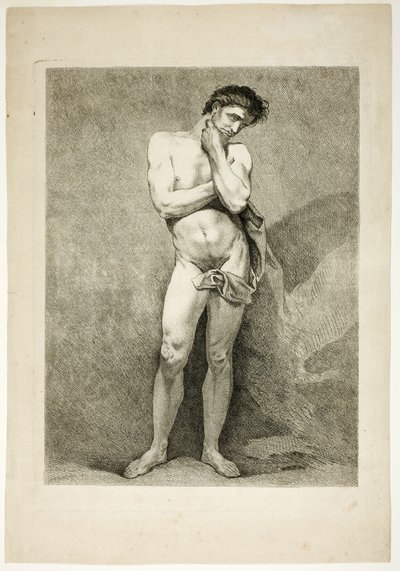 Figuur, uit Six Figures Académiques door Carle van Loo