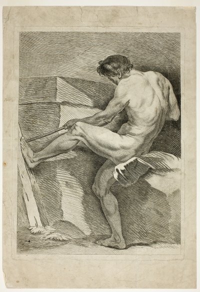 Figuur, uit Six Figures Académiques door Carle van Loo