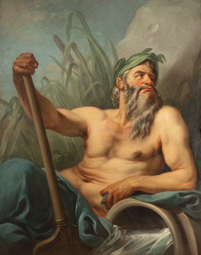 Riviergod, c.1735-65 door Carle van Loo