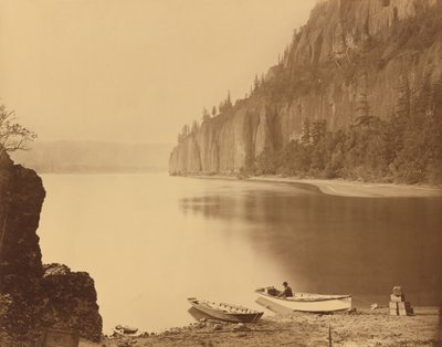 Kaap Hoorn, Columbia River door Carleton E. Watkins