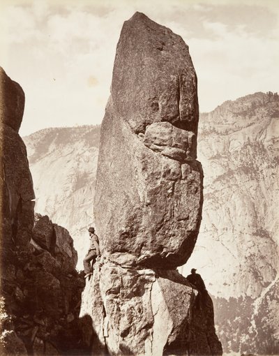 Magische Toren, Yosemite, ca. 1872, gedrukt ca. 1876 door Carleton E. Watkins.