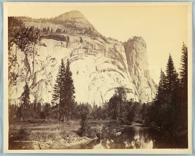 Royal Arches, Washington Column, North Dome door Carleton E. Watkins