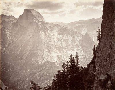Zuidkoepel, 6.000 voet door Carleton E. Watkins.