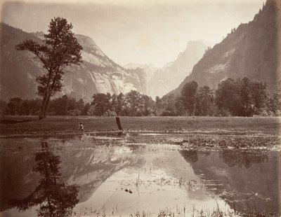 De koepels, Yosemite, ca. 1872, gedrukt ca. 1876 door Carleton E. Watkins.