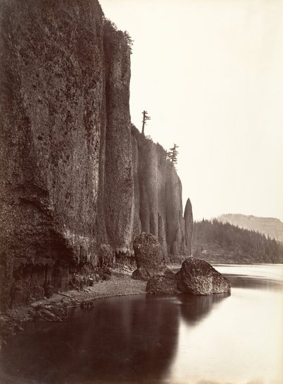 Kaap Hoorn, Columbia River, Oregon door Carleton Emmons Watkins