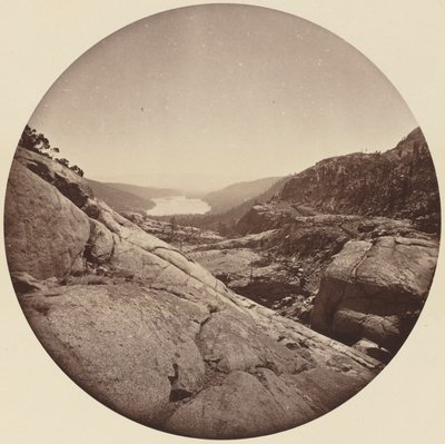 Donnermeer, Californië, ca. 1860s door Carleton Emmons Watkins