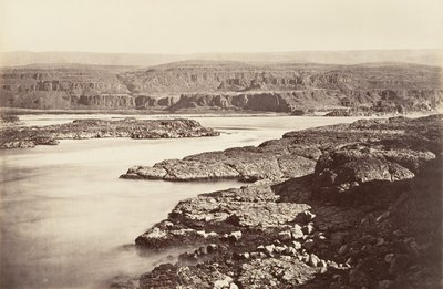 Passage van de Dalles, Oregon door Carleton Emmons Watkins