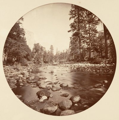[Yosemite National Park, Californië], ca. 1878 door Carleton Emmons Watkins