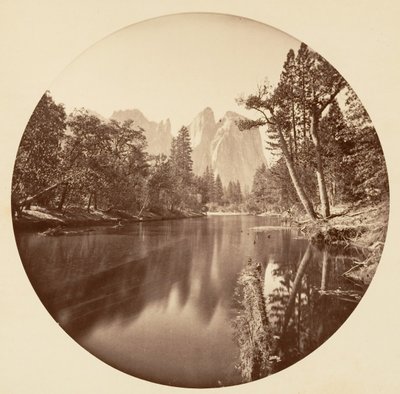 [Yosemite National Park, Californië], ca. 1878 door Carleton Emmons Watkins