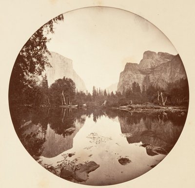 [Yosemite National Park, Californië], ca. 1878 door Carleton Emmons Watkins