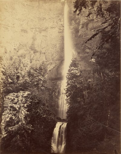 [Cascades, Multnomah Falls]. door Carleton Watkins