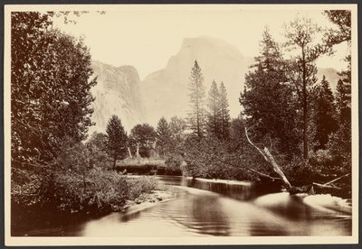 "Half Dome - Yosemite". door Carleton Watkins