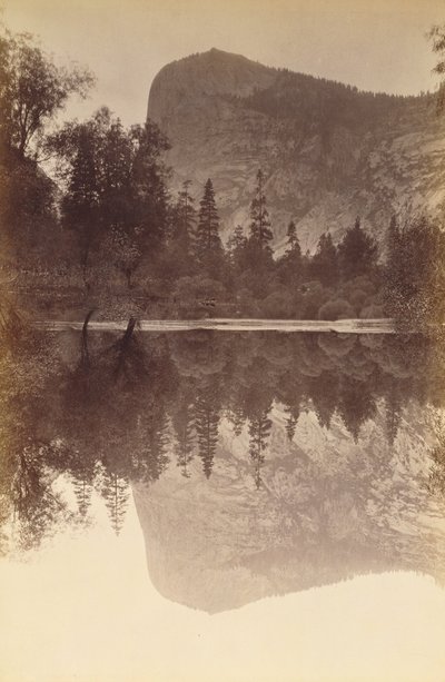 Mount Watkins, Yosemite door Carleton Watkins