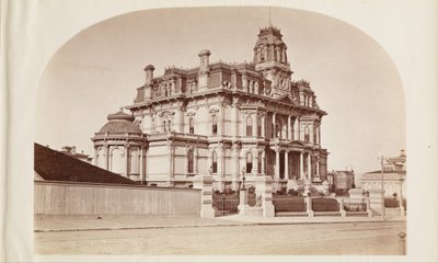 Residentie van Chas. Crocker door Carleton Watkins