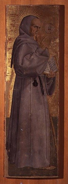 Sint Johannes della Marca door Carlo (follower of) Crivelli