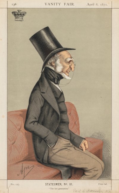 Vanity Fair: Staatsman Nr. 81 De Laatste Generatie, 1871 door Carlo