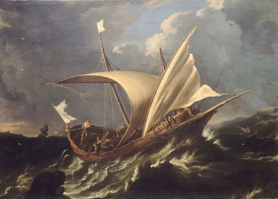 Jona en de walvis, midden 17e eeuw door Carlo Antonio Tavella