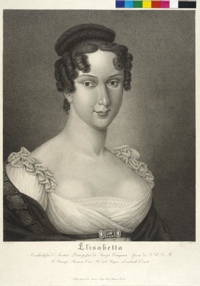 Prinses van Savoye Carignan Elisabeth door Carlo Arienti