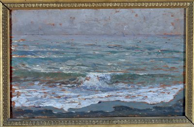 Zeegezicht door Carlo Bixio