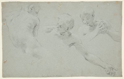 Figurenstudies door Carlo Bononi
