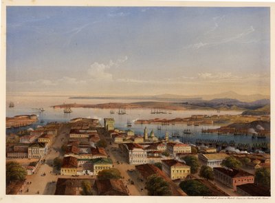 Algemeen Zicht op Sebastopol, 1856 door Carlo Bossoli