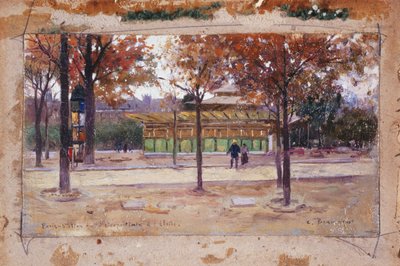 Ingang van de metro, place de l