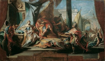 De grootmoedigheid van Scipio door Carlo Carlone