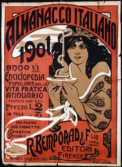 Almanacco Italiano, 1901 door Carlo Casaltoli