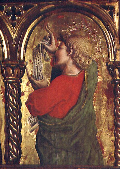 St. Johannes de Evangelist, detail van het Sant