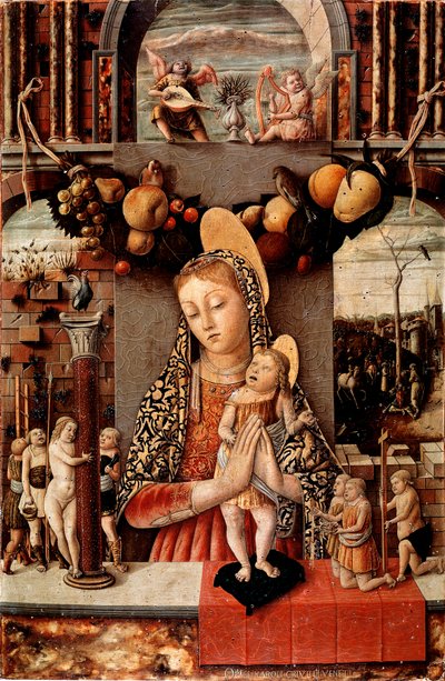Maagd van Passie door Carlo Crivelli