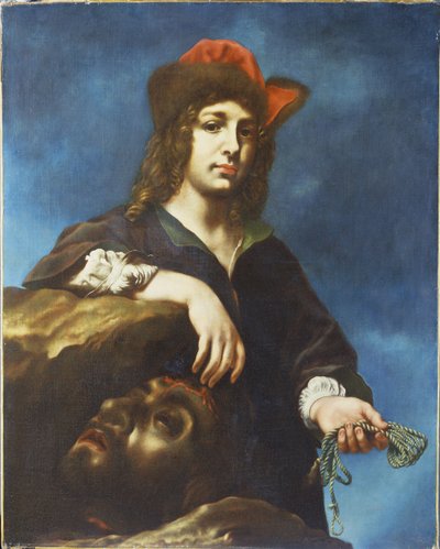 David met het hoofd van Goliath door Carlo Dolci