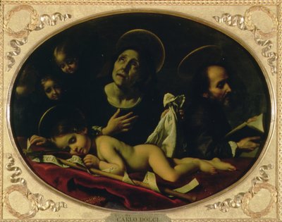 De droom van de jonge St. Johannes de Doper door Carlo Dolci