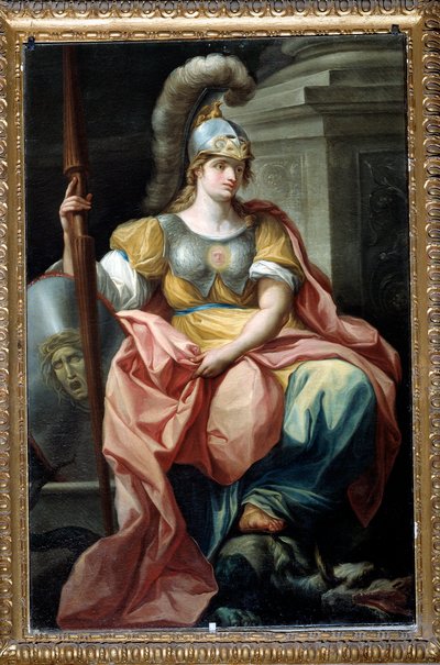 Allegorie van de dertien waarden van de republiek: het Heldendom door Carlo Giuseppe Ratti