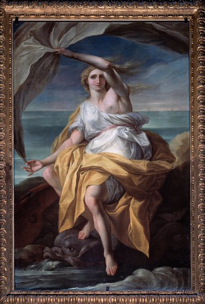 Allegorie van de dertien waarden van de republiek: de Navigatie door Carlo Giuseppe Ratti