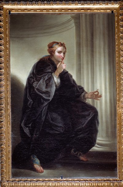 Allegorie van de dertien waarden van de republiek: de geheimhouding door Carlo Giuseppe Ratti
