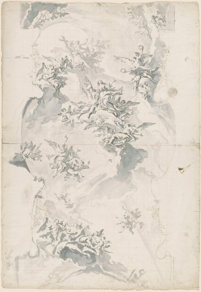 De Apotheose van Sint Euphemia door Carlo Innocenzo Carlone