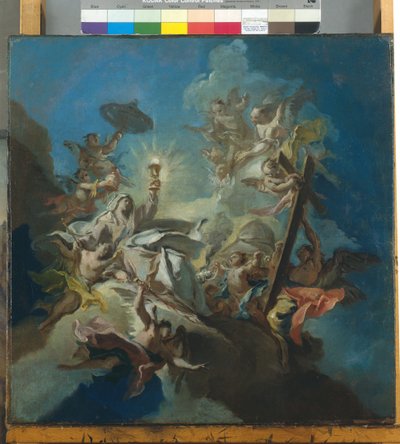 De triomf van het geloof door Carlo Innocenzo Carloni