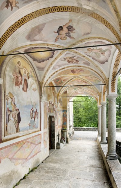 Uitzicht op de fresco