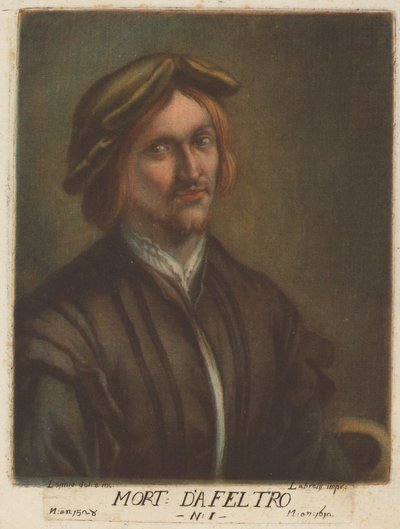 Morto da Feltre door Carlo Lasinio, after Lorenzo Luzzo