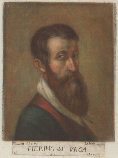 Pierino del Vaga door Carlo Lasinio, after Perino del Vaga